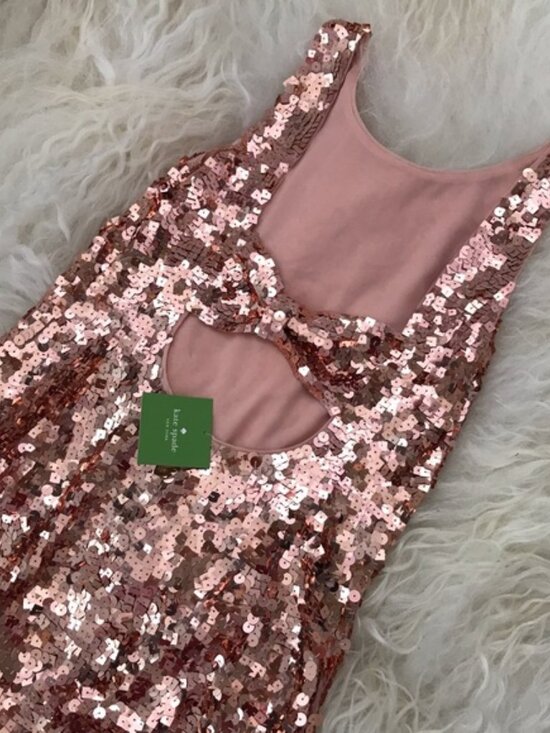 kate spade new york sequin bow minidress 1400 - Picture 5 of 8